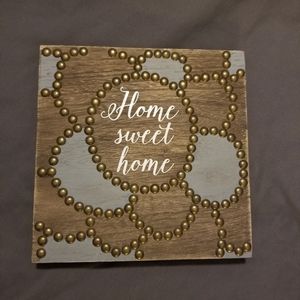 Lovely solid wood shabby chic home sweet h…